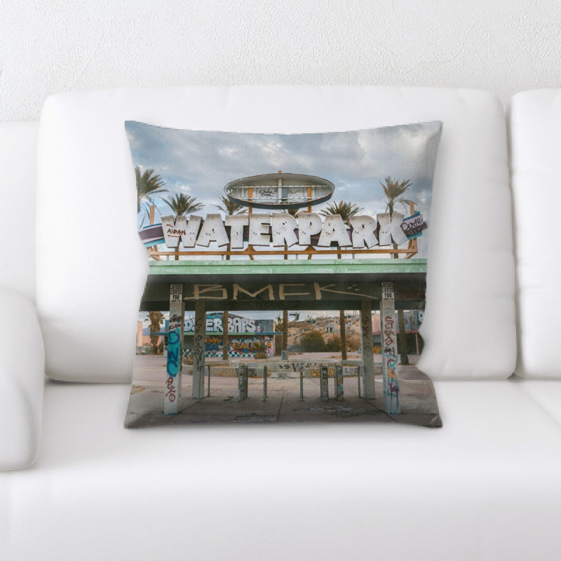 Microsuede Reversible Throw Pillow