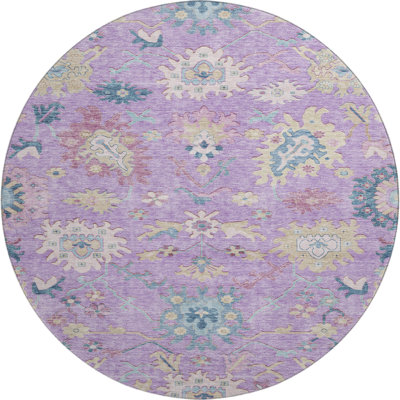 Premium Machine Washable Gurubaksh AMF1154 Global Rug
