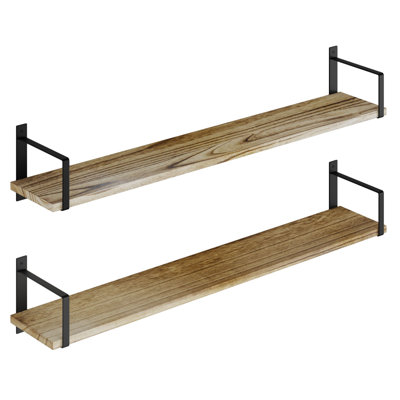 Tablette en bois massif Ternate