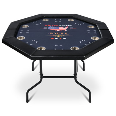 Table de poker pliable pour 8 joueurs RayChee