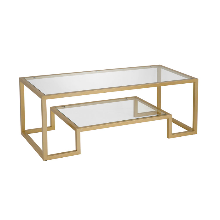 Athena Glass Top Coffee Table