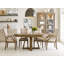Fauteuil Baldrige en brun / beige