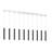 Bowning 10 - Light LED Kitchen Island Pendant-945874493