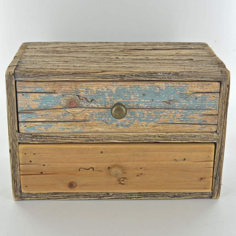 Ezekiel Wood Desk Organiser