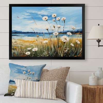 " Landscape Vangogh Dandelions Field III "