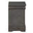 1Pc Traditional Classic Gray Finish 2-Drawers Nightstand Wooden Bedroom Furniture-1645385402