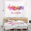 Tapisserie de jersey city skyline Cityscape-28485428