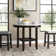 Ebeling Round Faux Marble Top Dining Table