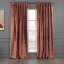 Blackout Thermal with Liner Extra Long & Extra Wide Shiny Velvet Decorative Curtain Panel-83540014-83540030