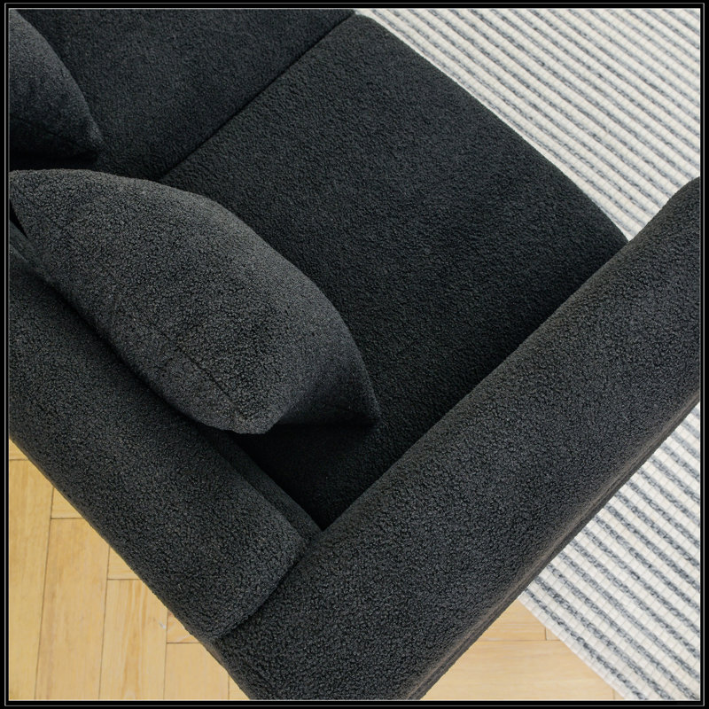81 Inch Oversized 3 Seater Sectional Sofa
