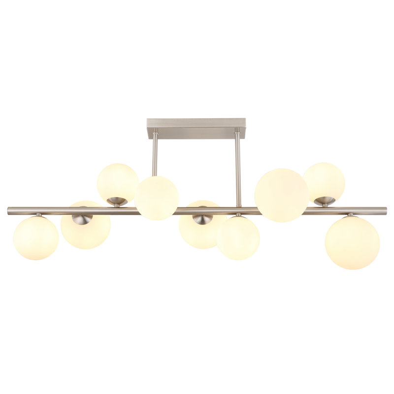 Neuber Glass Flush Mount
