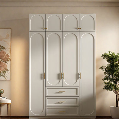 Modern Simple Solid Color Fashion Wardrobe