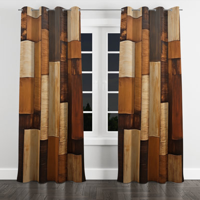 Andricka - Modern Blackout Grommet Curtain - 1 panel