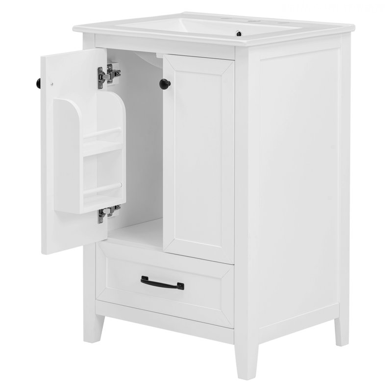 Meuble-lavabo moderne avec lavabo et meuble-lavabo moderne avec tiroir