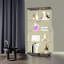 Armoire vitrée à deux portes avec 4 tablettes-447810864
