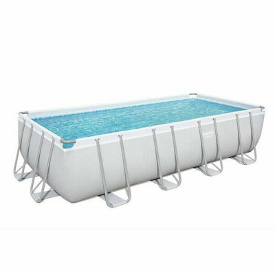 4 ft x 18 ft x 9 ft Steel Frame Set Pool