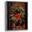 «Christmas Holiday Art DCL XXIV», reproduction d'art encadrée - bois massif-1366089350