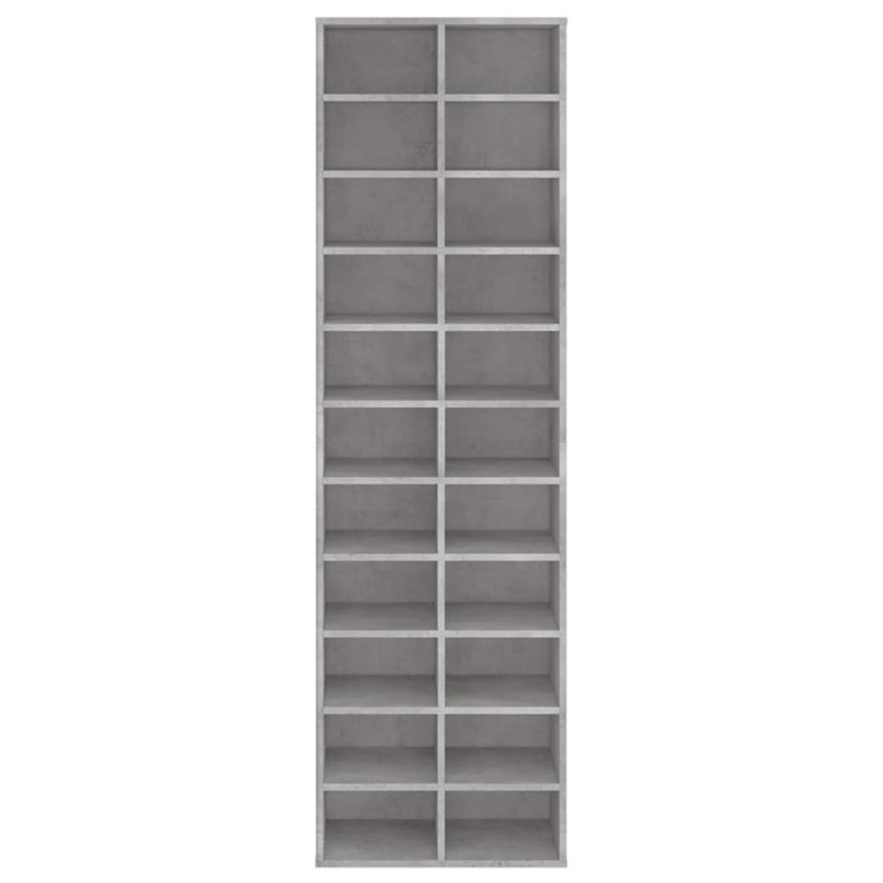 22 Pair Shoe Storage, Concrete Grey