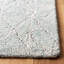 Tapis géométrique en laine / coton touffeté à la main Dam-1200030124
