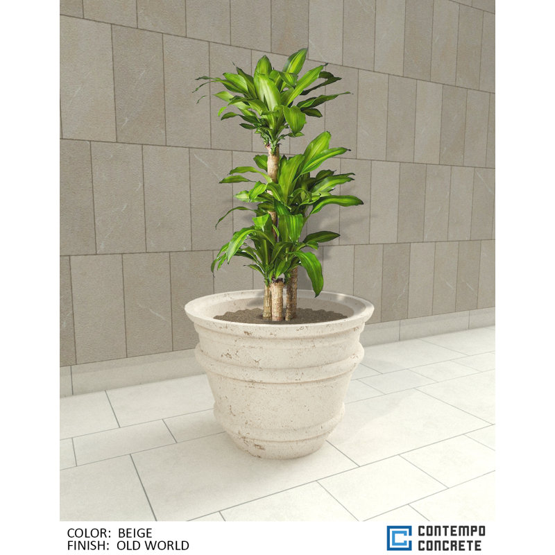 Mela Planter, Old World Beige