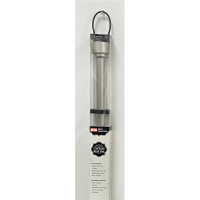 Adjustable 28'' to 48'' Single Curtain Rod