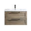Robinet de salle de bain monotrou moderne Grace