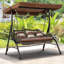 3 Person Porch Swing with Canopy