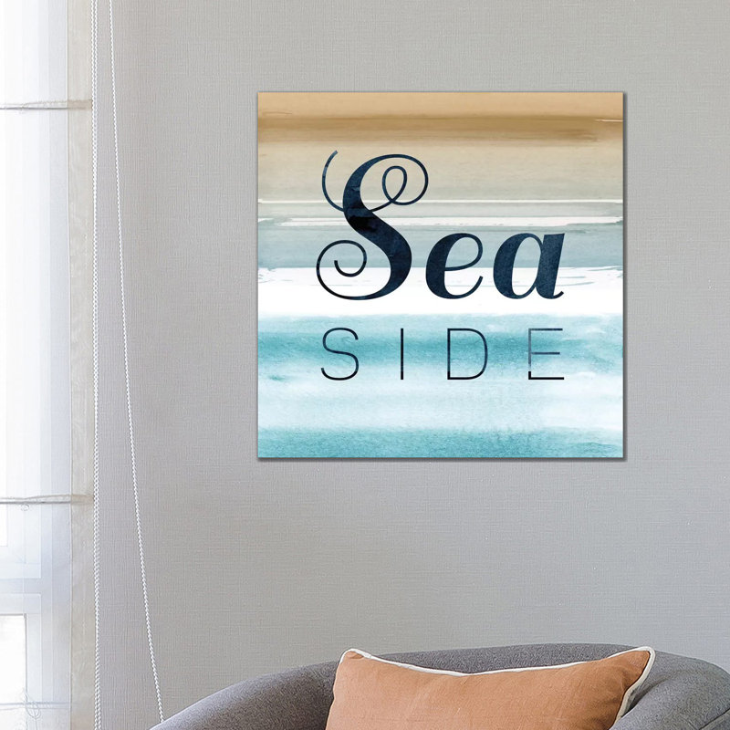 Seaside by PI Studio - Wrapped Canvas Print, 66.04 cm H x 66.04 cm W x 3.175 cm D