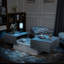Rectangle Coffee Table with Sliding Table Top, Modern Coffee Tables for Living Room-537284511