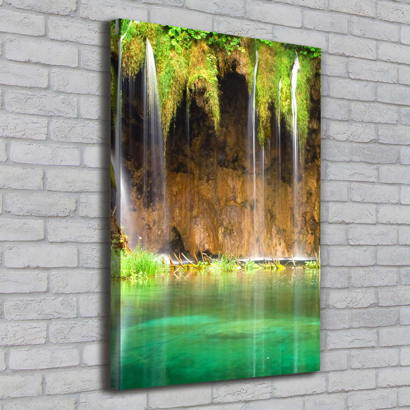 Plitvice Lakes - Wrapped Canvas Print