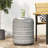 Outdoor Lightweight Concrete Side Table End Table