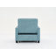 Futon-lit avec poches latérales - Fauteuil-lit escamotable 31 po, tissu Scratch, charge, convertible réglable pour le salon, Interface, cuir Scratch-148404848