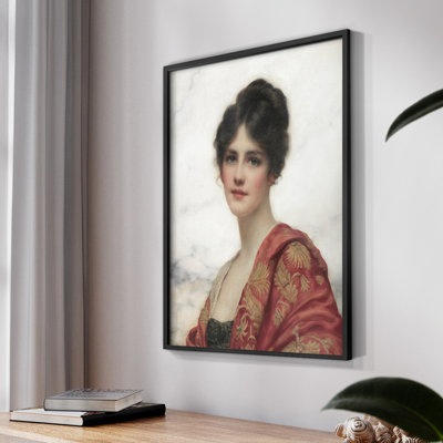 «Vintage Portrait Print LXV III» sur papier