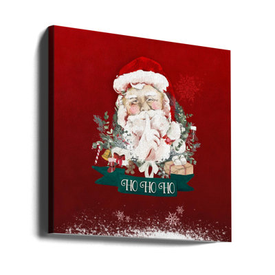 "Santa", art mural sur toile tendue