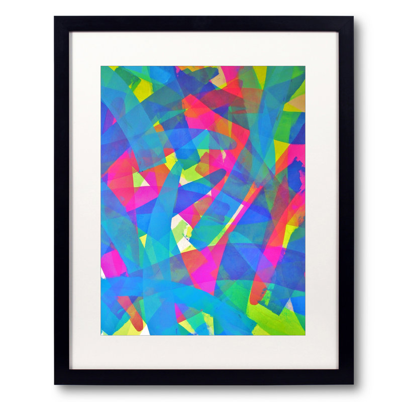 Untitled 208 Print by Drew Gaffney, Black Framed Paper, 16" H x 20" W