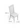Dudley Upholstered Slat Back Side Chair