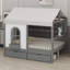 House Bed With Large Drawers-676225263