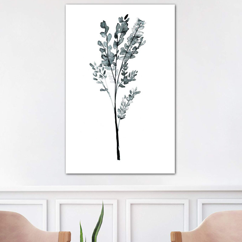 « herb » par albina bratcheva print, H 12 po x l 8 po x P 0,75 po, Toile tendue