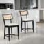 Tabouret de comptoir Chara Cane-1400353934