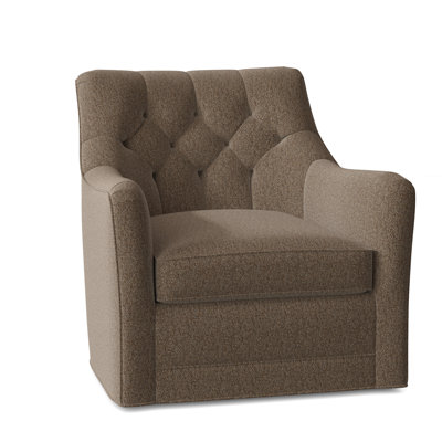 Fauteuil pivotant touffeté l 32 po Emery