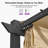 PURPLE LEAF 10' x 13' Outdoor Retractable Pergola White Heavy-Duty Aluminum Pergola Patio Metal with Double Sun Shade Canopy for Gardens Deck Backyard, Beige-80744690
