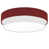 Dark Red / White