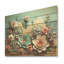 Cactus menthe mirage - Art mural en bois de cactus sur bois de pin naturel-1219736312