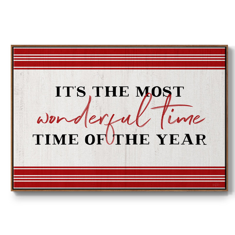 « Wonderful time », H 17 po x l 25 po x P 2 po, Noyer