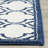 Ammundsen Geometric Area Rug in Ivory/Navy-614841576