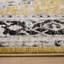 Bernell Persian Medallion Black/Gold Area Rug-977627313