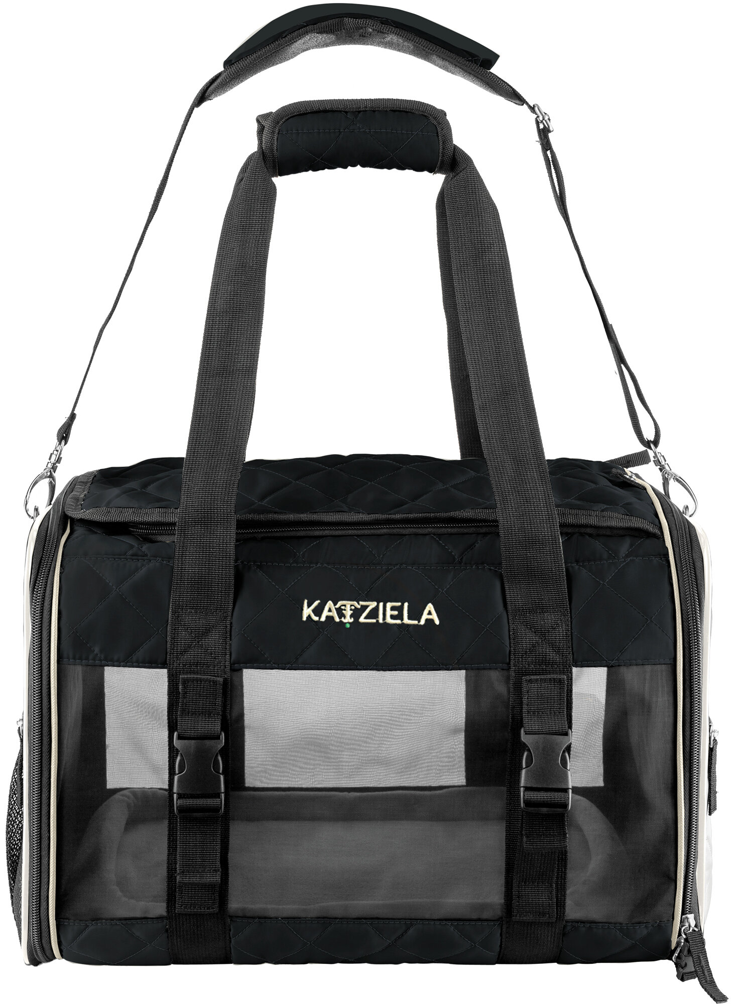 Katziela Quilted Companion Pet Carrier & Reviews