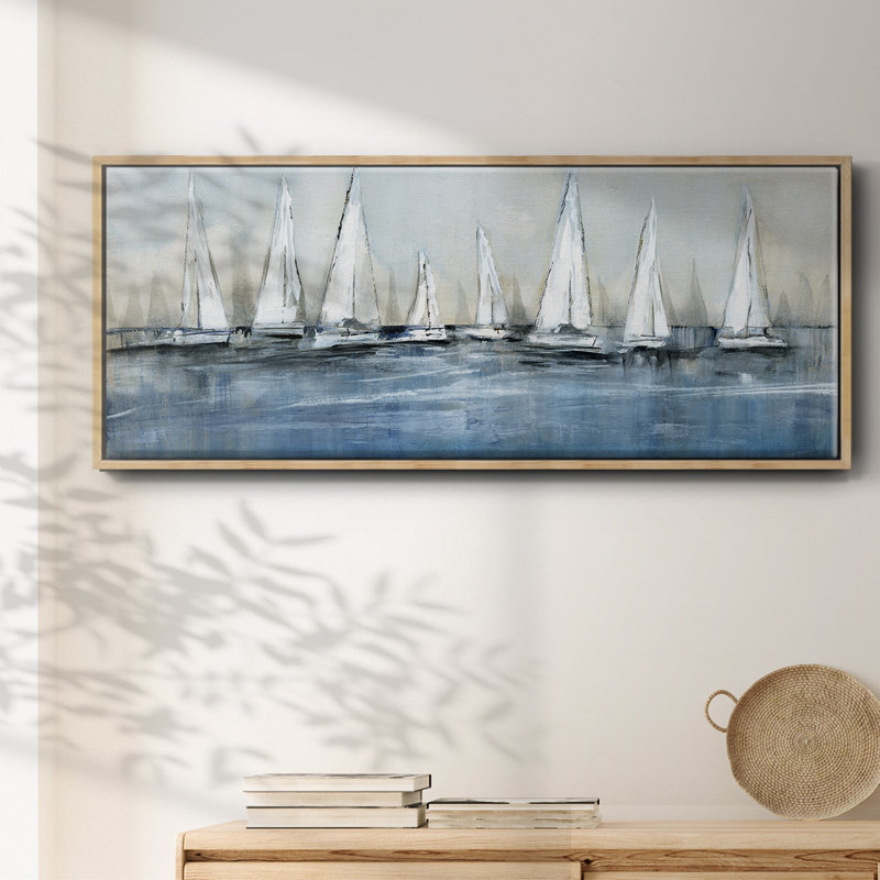 «Waiting For The Sun», reproduction d'art sur toile, Naturel, H 20 po x l 50 po x P 1,5 po