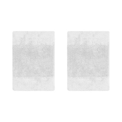 Ensemble de tapis pour salle de bain 100% coton 2 pièces Makaylynn