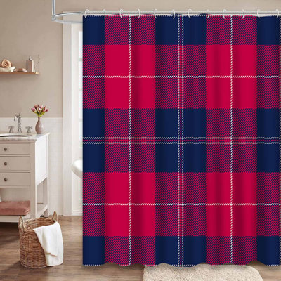 Rideau de douche Tartan